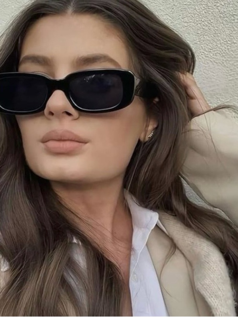 New House of Harlow 1960 black sunglasses